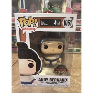 Funko Pop! The Office - Andy Bernard - Target (Exclusive) #1061 w/Protector